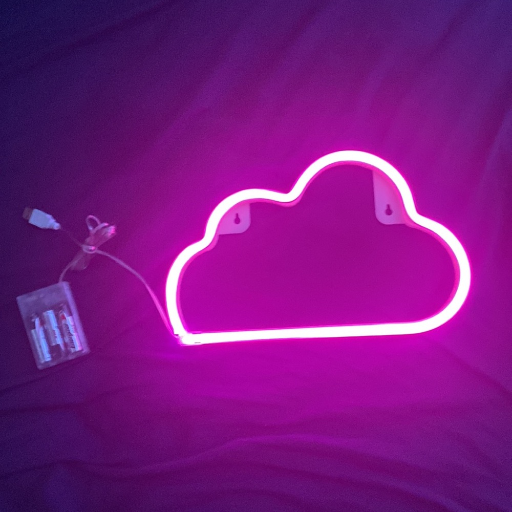 Pink Cloud Led Sign